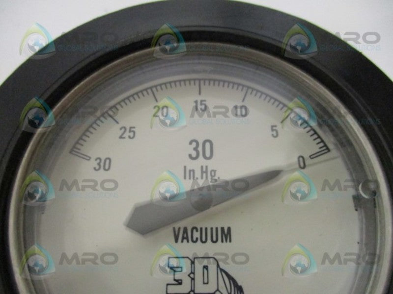 3D INSTRUMENTS 25202-21B11 VACUUM GAUGE 30-0" Hg NSNP