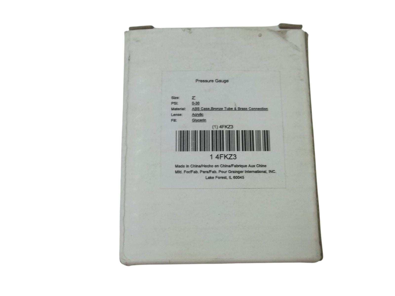 4FKZ3 PRESSURE GAUGE 0-30 2" NSMP