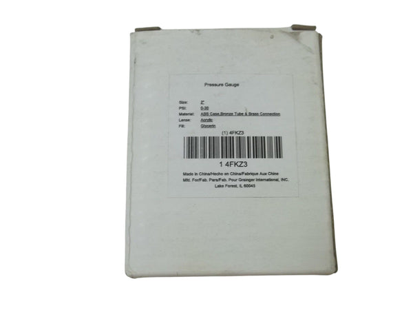 4FKZ3 PRESSURE GAUGE 0-30 2" NSMP