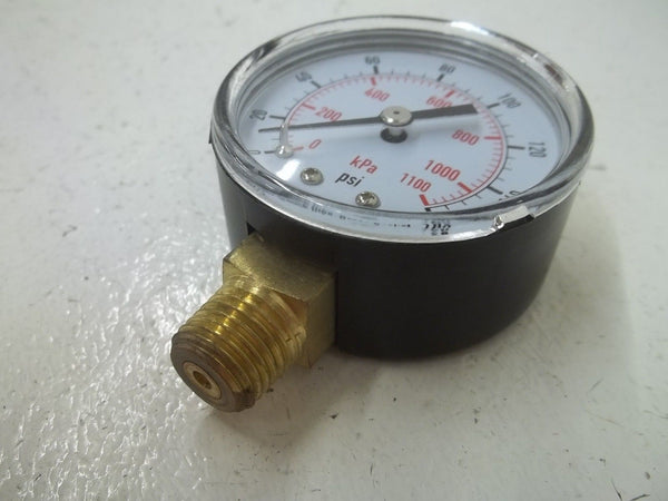 4FLU2 PRESSURE GAUGE 0-160PSI 2" NSMP