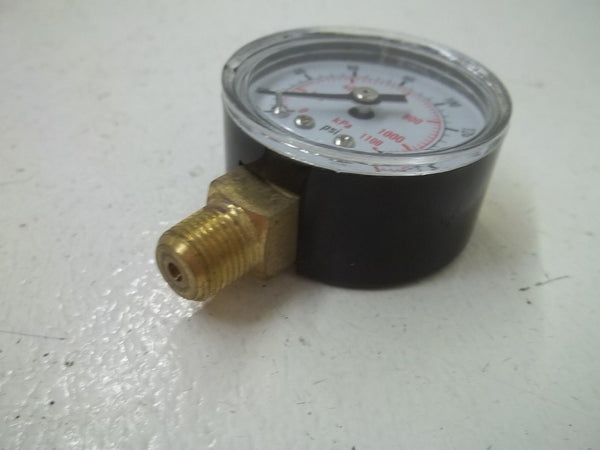 4FR3 PRESSURE GAUGE 0-16PSI 1-1/2" NSMP