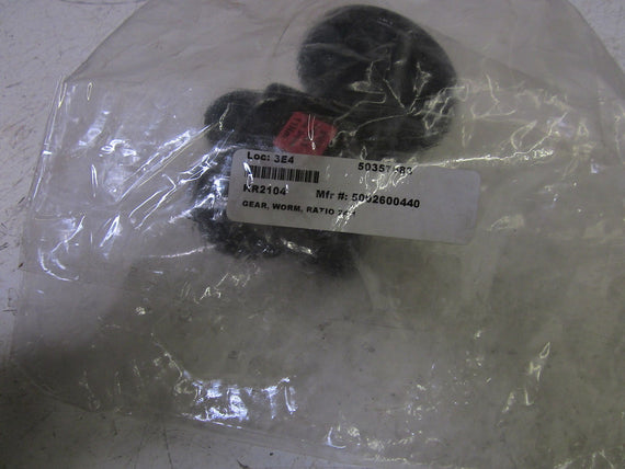 5002600440 GEAR, WORM RATION 24:1 *NEW NO BOX*