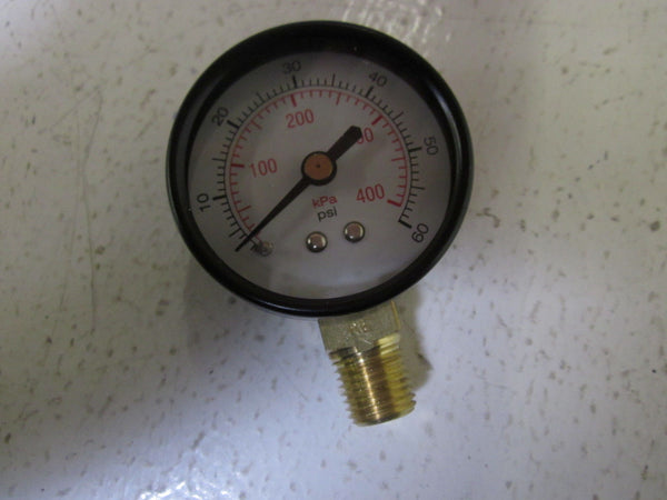 169782A PRESSURE GAUGE 0-60PSI 2" NSMP