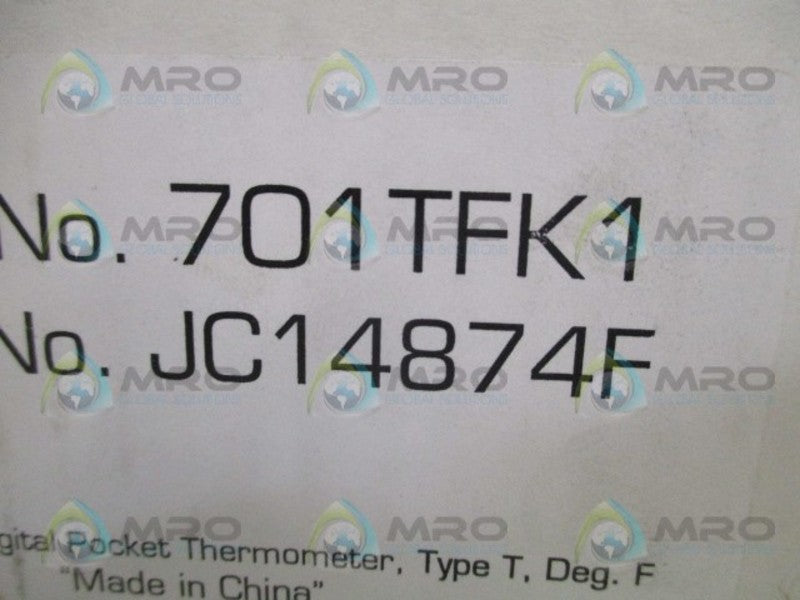JENCO 701TFK1 GENERAL PURPOSE PROBE UNMP