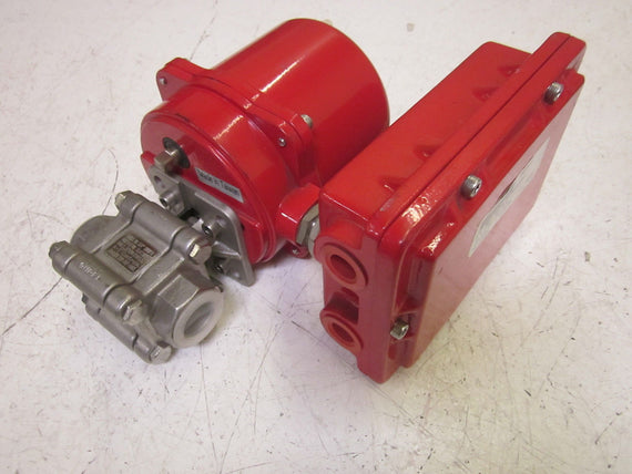 88-TX-075 BALL VALVE W/ ACTUATOR 3/4"  *NEW NO BOX*