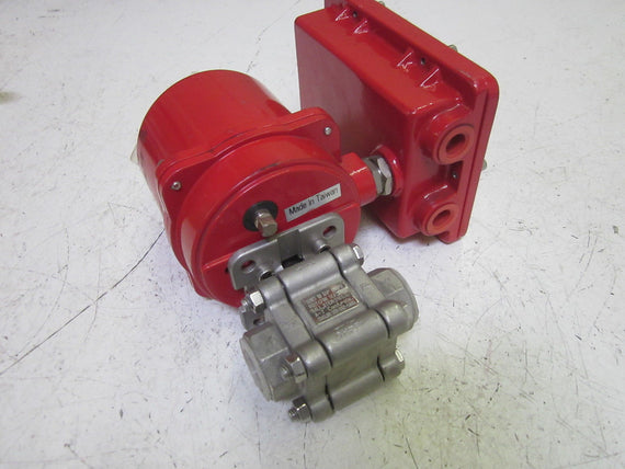 88-TX-075 BALL VALVE W/ ACTUATOR 3/4"  *NEW NO BOX*