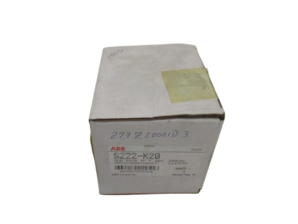 ABB S222-K20 CIRCUIT BREAKER 20A NSMP
