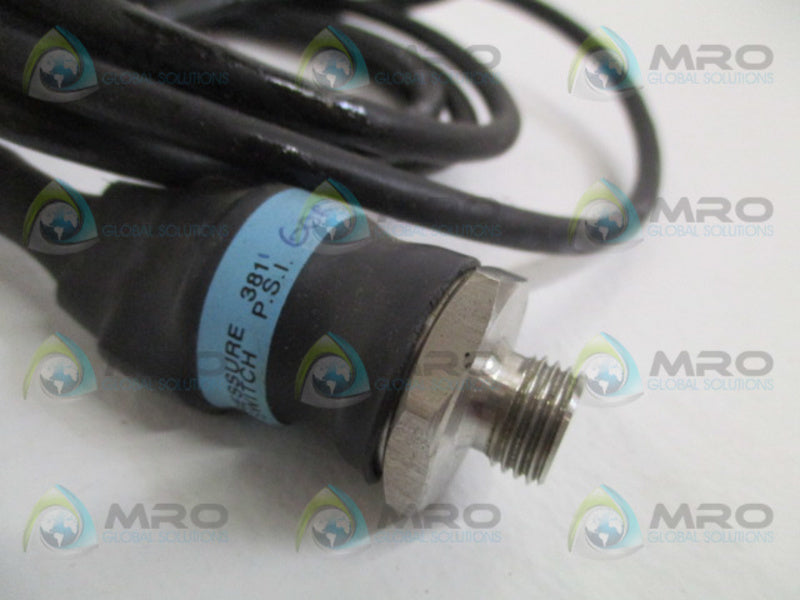 BLACK TEKNIGAS 381 PRESSURE SWITCH UNMP