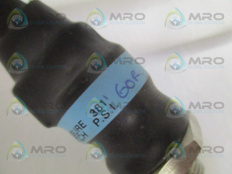 BLACK TEKNIGAS 381 PRESSURE SWITCH UNMP