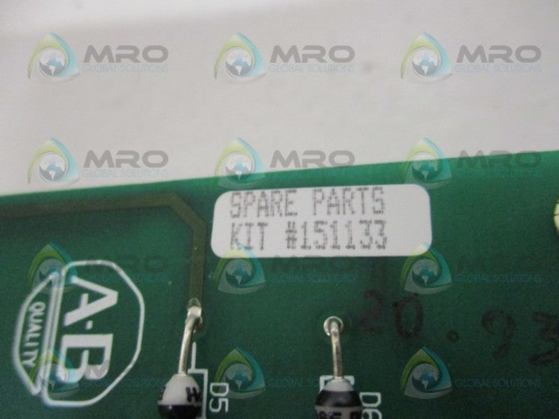 ALLEN BRADLEY 151133 151084 CONTROL BOARD UNMP