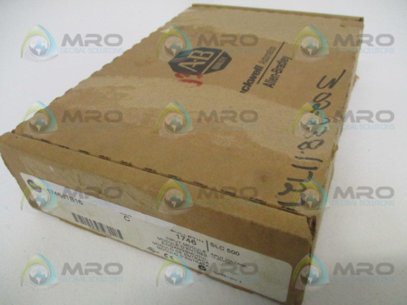 ALLEN BRADLEY SLC 500 1746-ITB16 SER. C INPUT MODULE NSFS