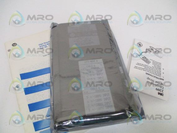 ALLEN BRADLEY 1771-NIVT SER. A F/W G ISOLATED ANALOG MODULE NSMP