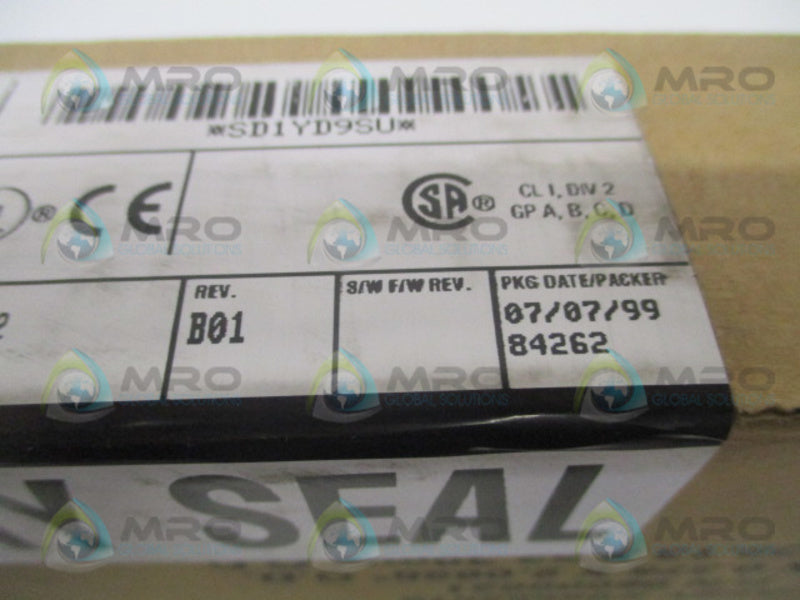 ALLEN BRADLEY 1771-ODD SER. B DATE: 1999 NSFS