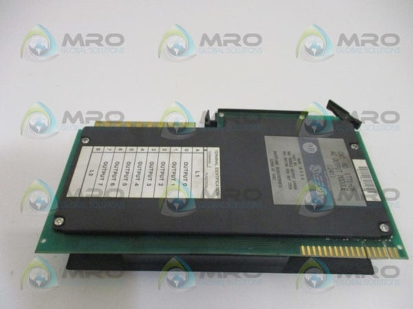 ALLEN BRADLEY 1771-ON OUTPUT MODULE  UNMP