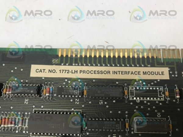 ALLEN BRADLEY 1772-LH PROCESSOR INTERFACE MODULE UNMP