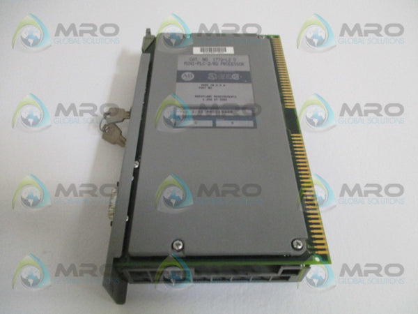 ALLEN BRADLEY 1772-LZ SER. D F/W C PROCESSOR MODULE UNMP