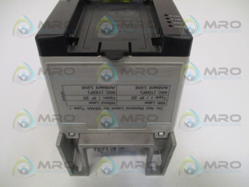 ALLEN BRADLEY POWERFLEX 70 20AD2P1A1AYNNNNN SER. A F/W 1.011 DRIVE UNMP