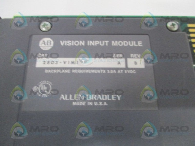 INDUSTRIAL SPARE PART 2803-VIM1 SER.A VISION INPUT MODULE UNMP
