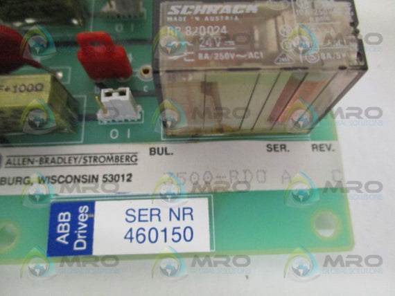 ALLEN BRADLEY 3500-RDO SER. A RELAY OUTPUT BOARD *NEW IN BOX*
