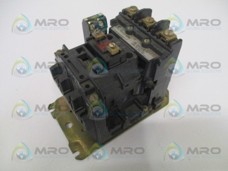 ALLEN BRADLEY 500L-AOD93 SER. A AC CONTACTOR UNMP