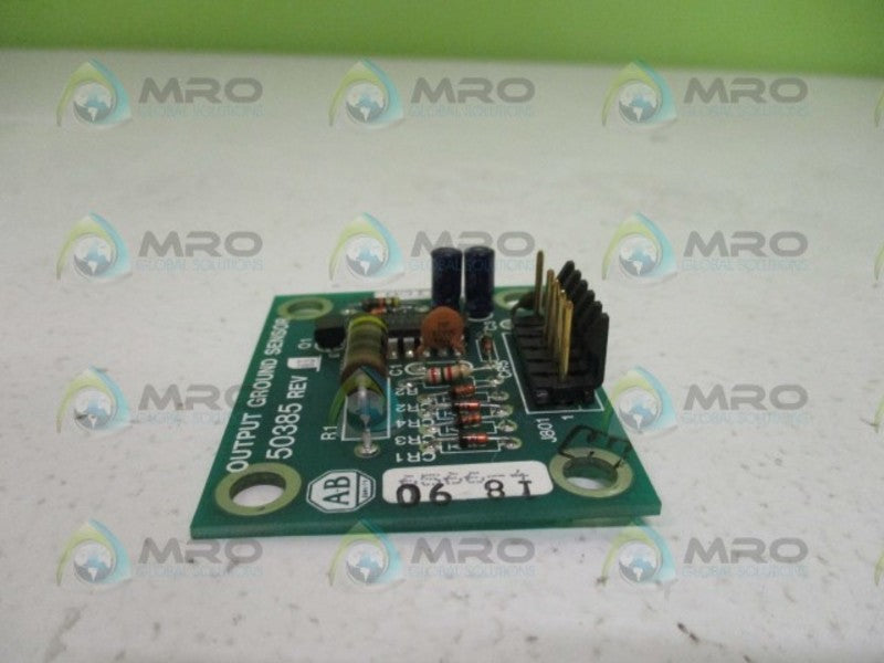 ALLEN BRADLEY 50385 OUTPUT GROUND SENSOR BOARD NSNP
