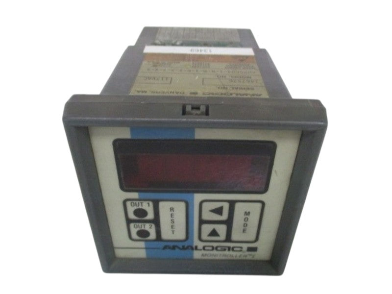 ANALOGIC MONITROLLER I AN25C03-1-R-R-1-P-X-X-X-X-X DIGITAL PANEL METER UNMP