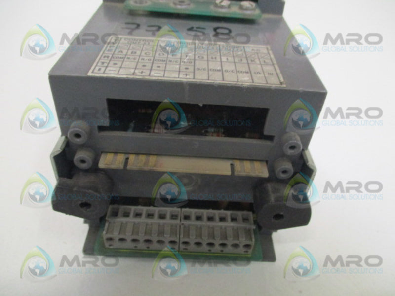 ANALOGIC MONITROLLER I AN25C03-1-R-R-1-P-X-X-X-X-X DIGITAL PANEL METER UNMP
