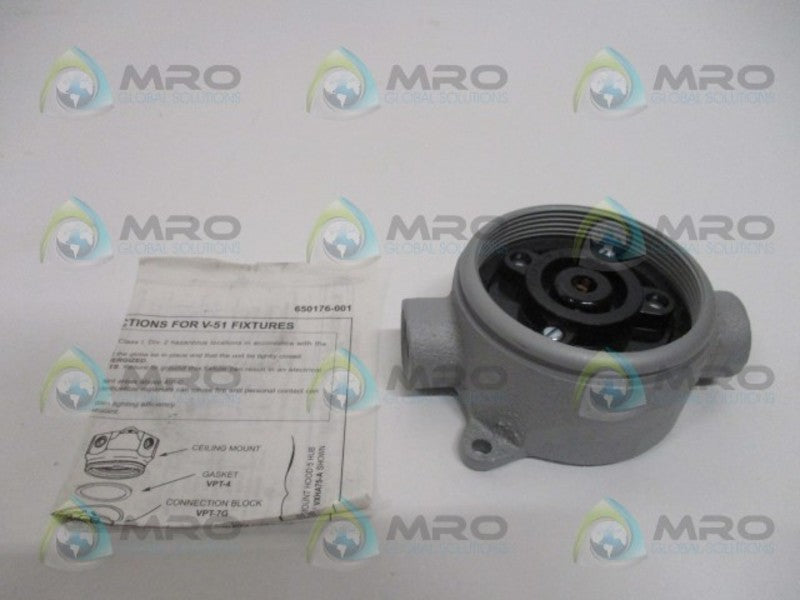 APPLETON VC-75 MALL IRON V-51 MGT HOOD 3/4" NSMP