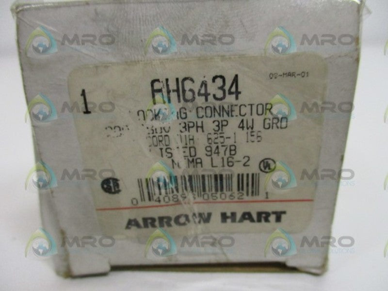 ARROW HART AH6434 LOCKING CONNECTOR NSMP