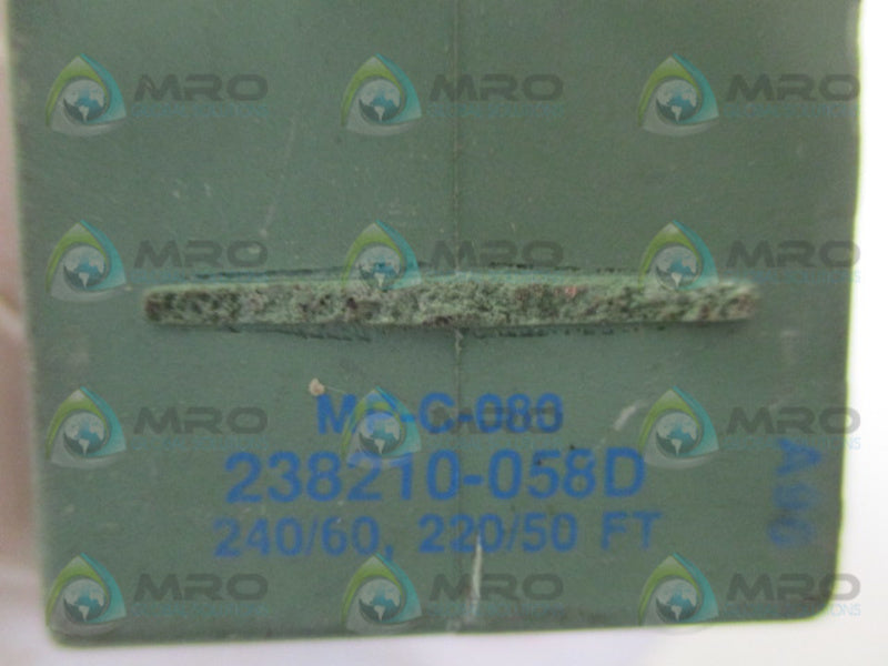ASCO 238210-058D SOLENOID COIL 220/240V  UNMP
