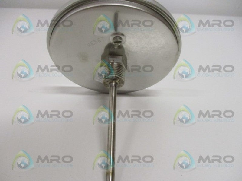 ASHCROFT 50EI60R040-0/200F BIMETAL THERMOMETER 4" STEM  NSMP