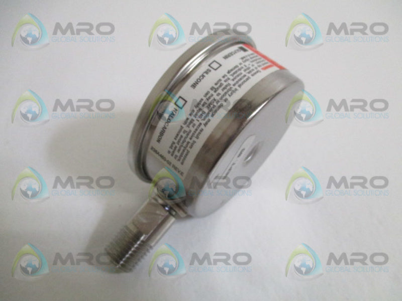 ASHCROFT 631008SL02L-100# PRESSURE GAUGE 0-100 PSI NSMP