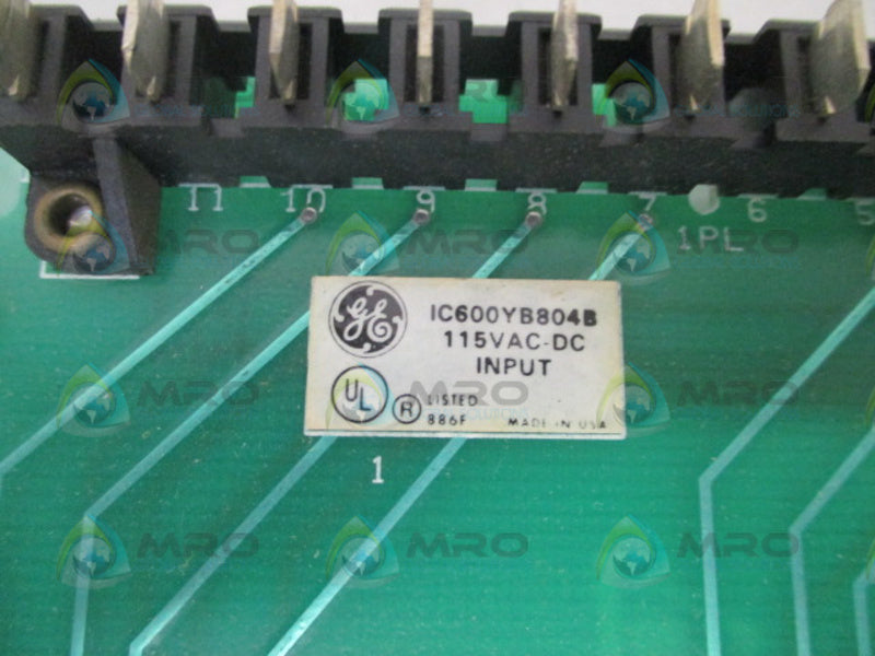 GENERAL ELECTRIC IC600YB804B INPUT MODULE (AS PICTURED) UNMP