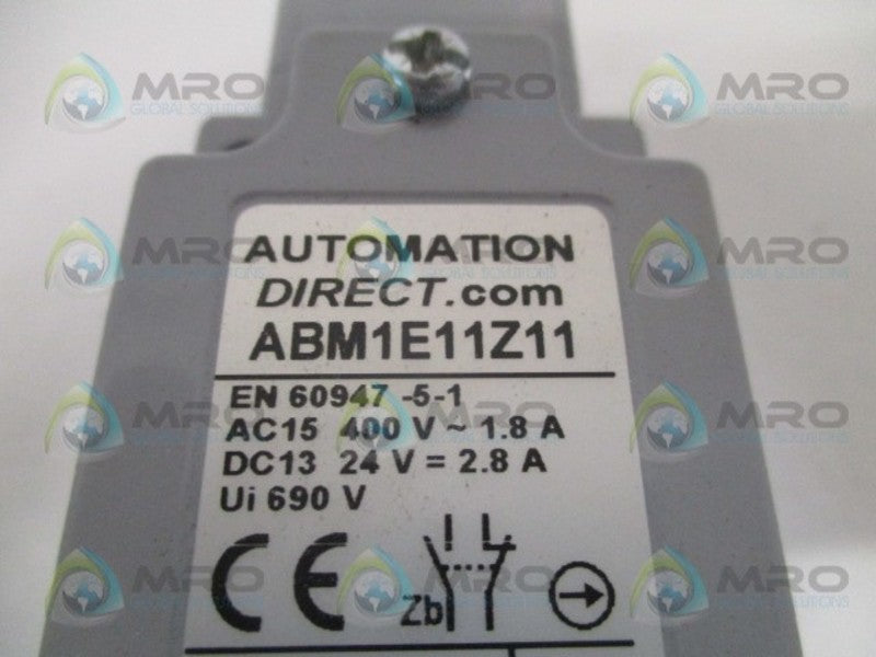 AUTOMATION DIRECT ABM1E11Z11 LIMIT SWITCH NSMP
