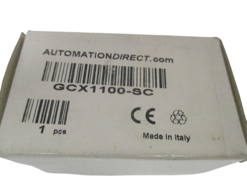 AUTOMATION DIRECT GCX1100-SC BLACK PUSHBUTTON NSMP