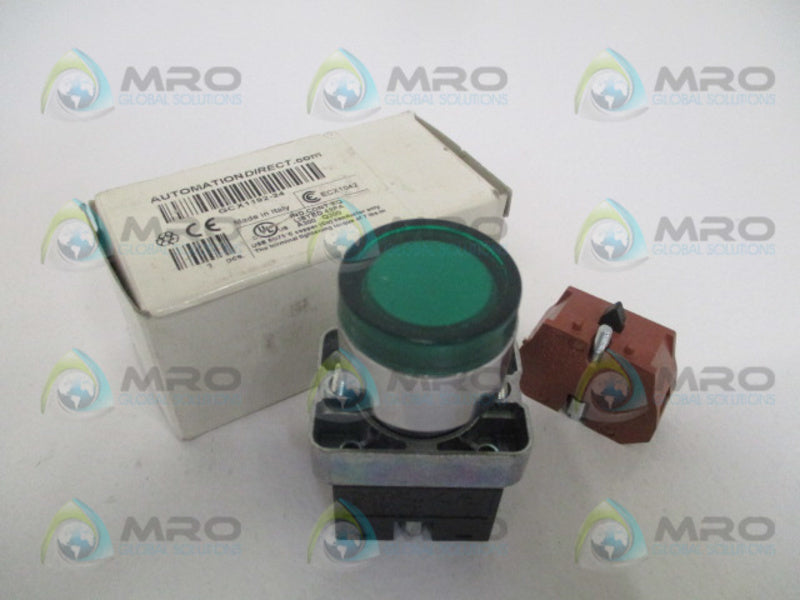 AUTOMATION DIRECT GCX1192-24 GREEN PUSHBUTTON NSMP