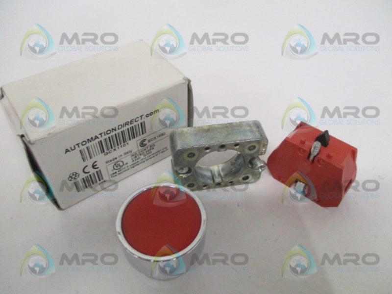AUTOMATION DIRECT GCX1101 RED PUSHBUTTON NSMP