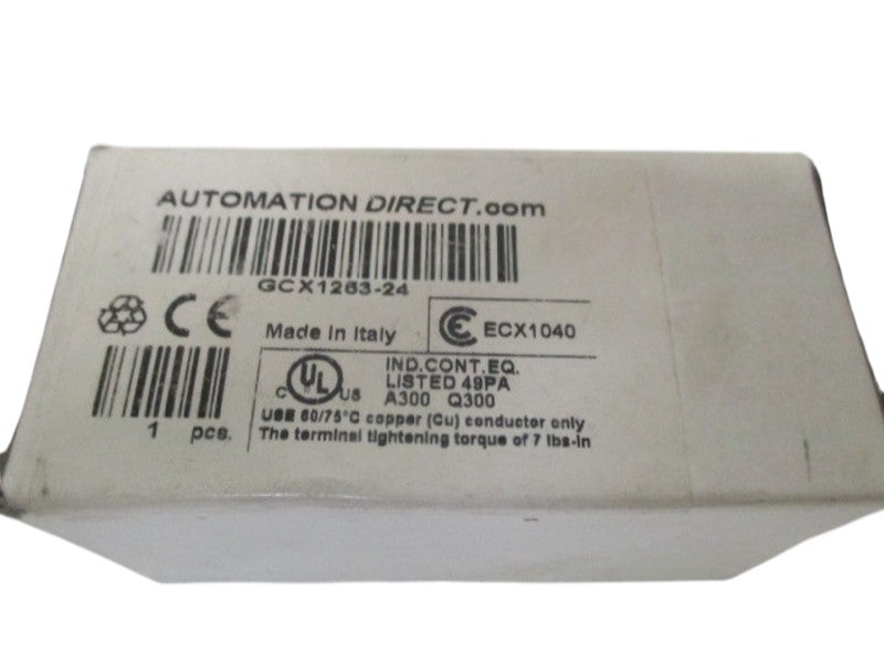 AUTOMATION DIRECT GCX1253-24 SELECTOR SWITCH NSMP