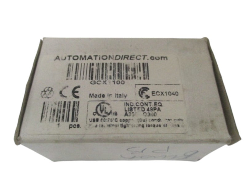 AUTOMATION DIRECT GCX1100 BLACK PUSHBUTTON NSMP