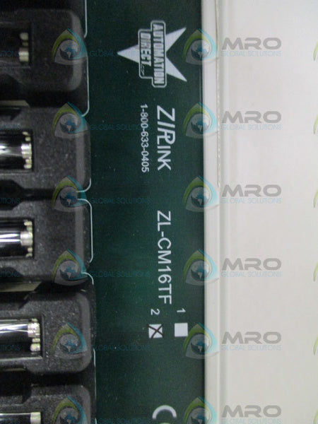 AUTOMATION DIRECT ZIPLINK ZL-CM16TF2 CONNECTOR MODULE NSMP