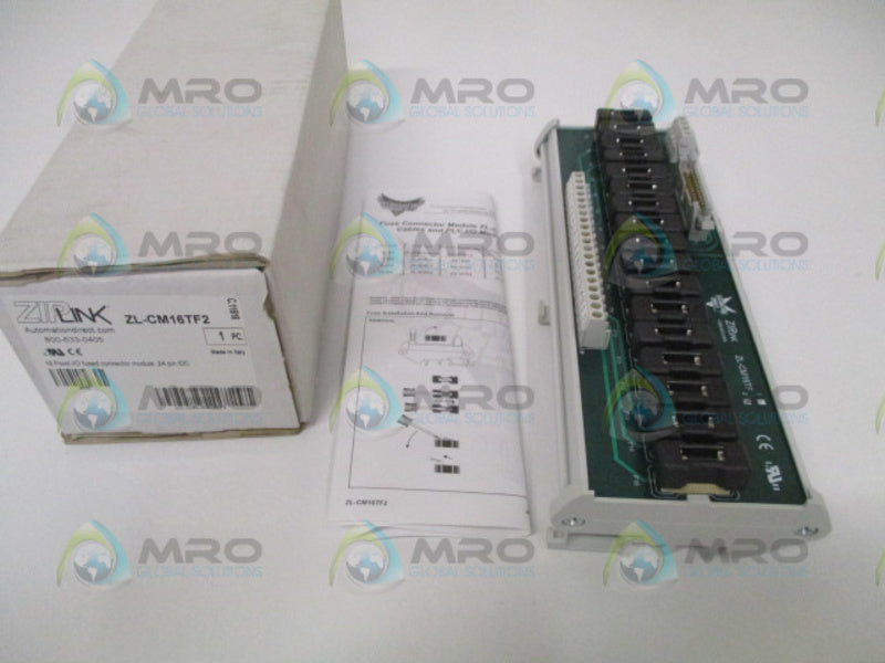 AUTOMATION DIRECT ZIPLINK ZL-CM16TF2 CONNECTOR MODULE NSMP