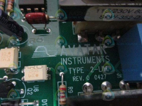 AVATAR INSTRUMENTS 2-LIM CIRCUIT BOARD NSNP