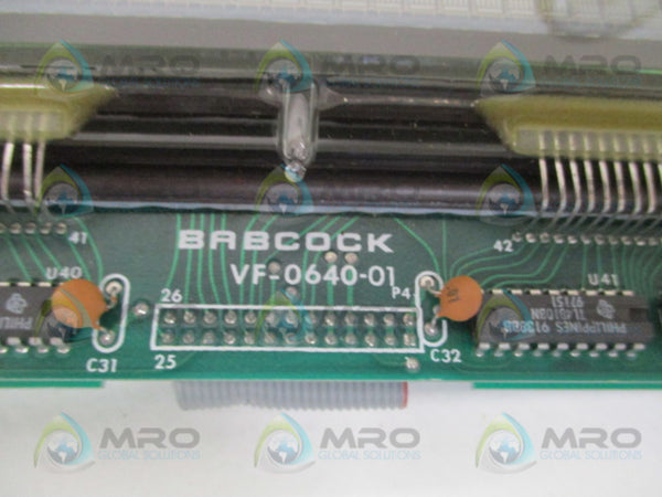 BABCOCK VF-0640-01 PC BOARD DISPLAY ASSEMBLY NSNP