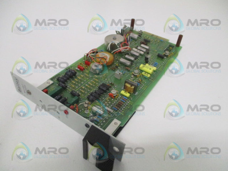 BAILEY BABCOCK & WILCOX 740110AAAA2 MILLIVOLT CONVERTER NSNP