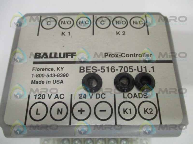 BALLUFF BES-516-705-U1.1 PROXIMITY SWITCH CONTROLLER NSNP