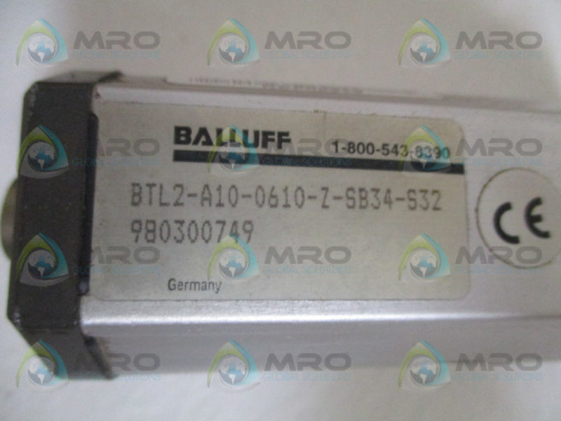 BALLUFF BTL2-A10-0610-Z-SB34-S32 LINEAR TRANSDUCER NSMP