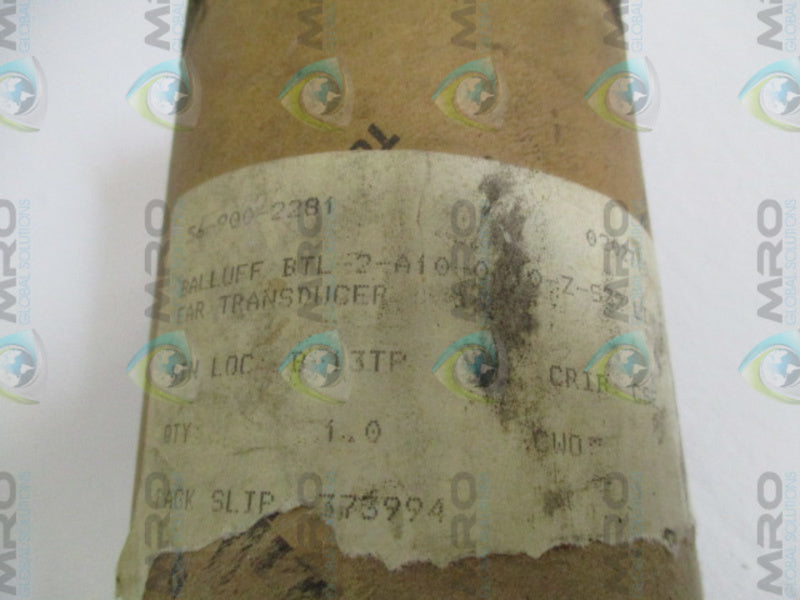 BALLUFF BTL2-A10-0610-Z-SB34-S32 LINEAR TRANSDUCER NSMP