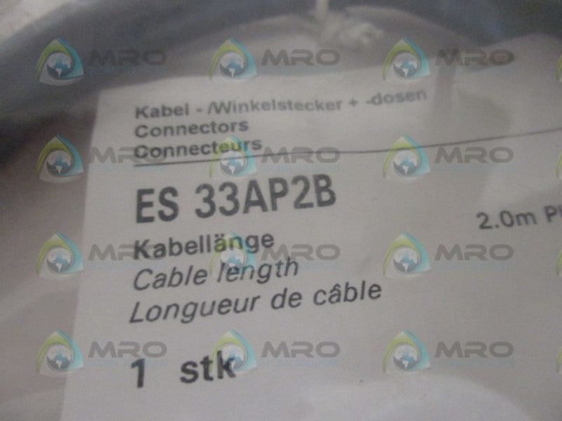 BAUMER ES33AP2B CABLE CONNECTOR NSMP