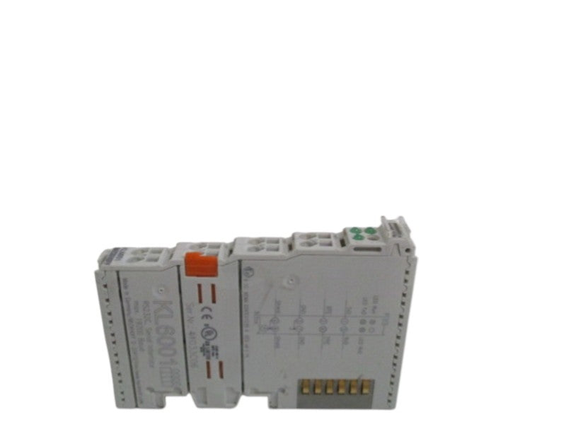 BECKHOFF KL6001 RS232C SERIAL INTERFACE MODULE UNMP