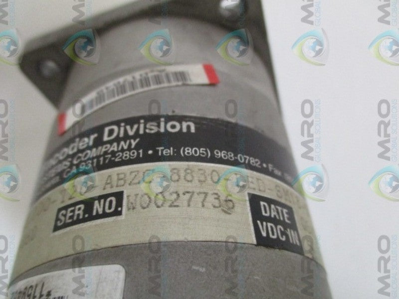 BEI H25D-SS-48,000-T20-ABZC-8830-LED-SM18-S 924-01041-060 ENCODER UNMP
